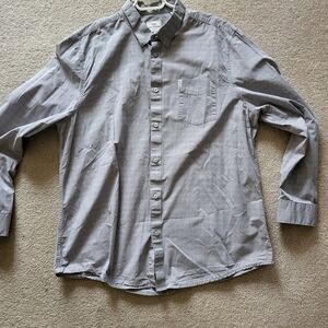 Ben Sherman Charcoal Casual Button-Down Shirt